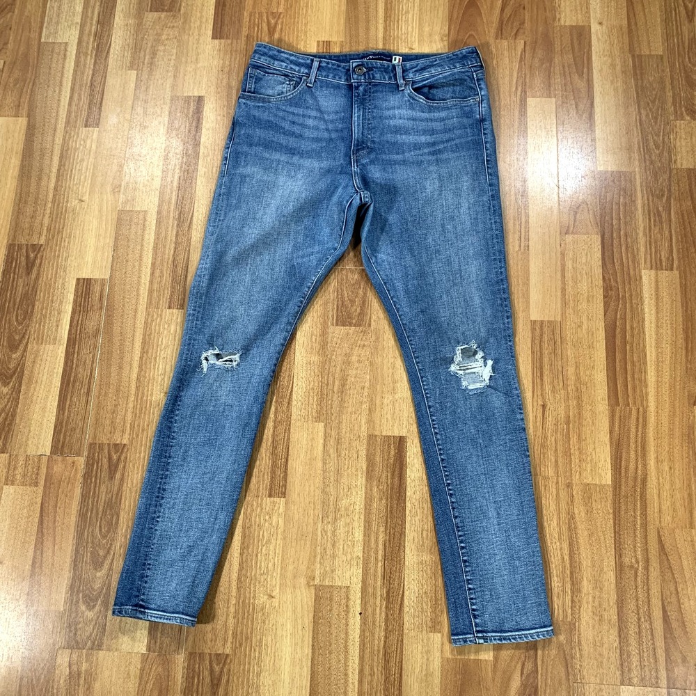 Levis Jeans Womens 32x30 Blue 721 Skinny Made and Crafted‎ Italian Denim Big E